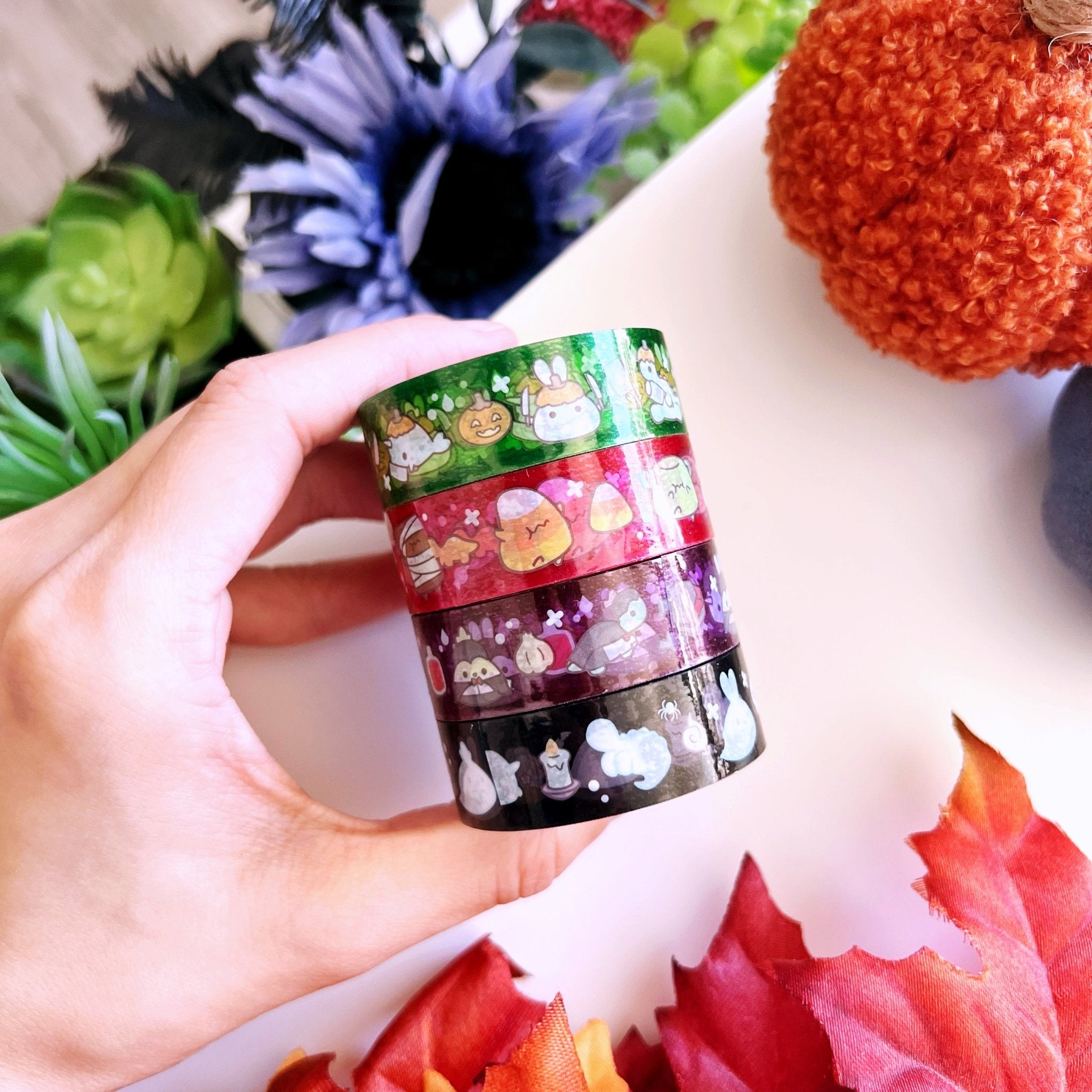 PET Clear Tape - Lil' Ghosts - Transparent - 15mm - SumLilThings