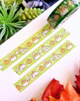 PET Clear Tape - Lil' Stabby Pumpkins- Transparent - 15mm - SumLilThings