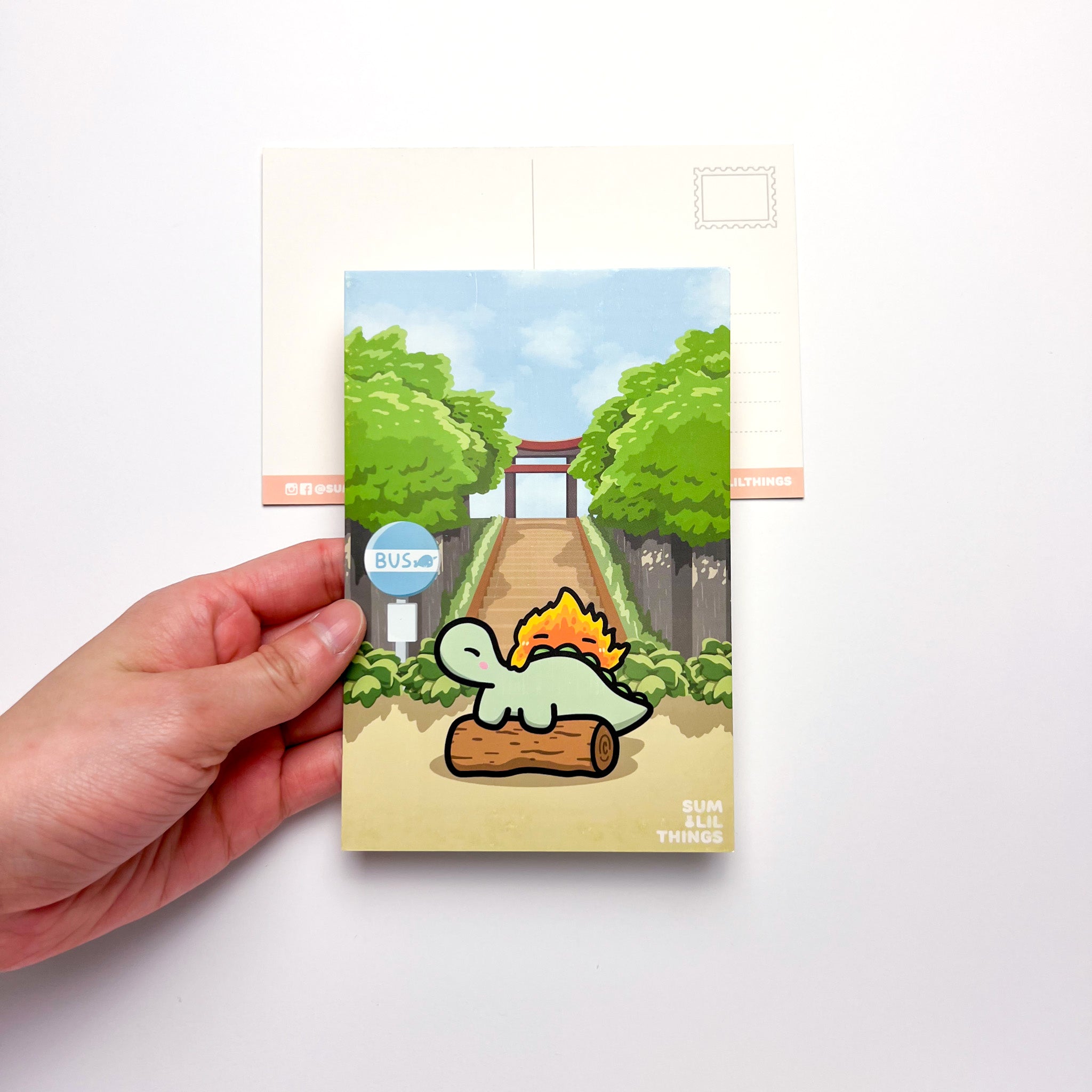 Postcard - Lil' Calicfer - SumLilThings