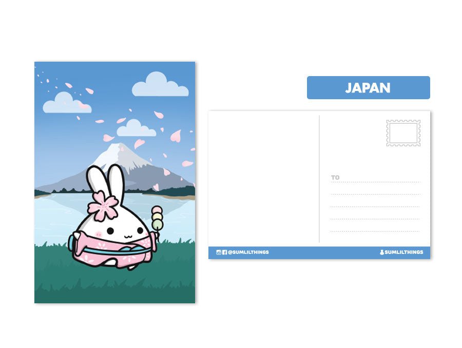 Postcard - Mount Fuji of Japan - SumLilThings