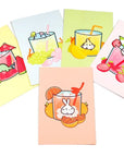 Postcards - Lil' Splash of Fruits (5 designs) - SumLilThings