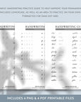 Practice Guide - Cursive Handwriting (Digital Product) - SumLilThings