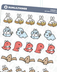Return to Dinohland Stickers - SumLilThings