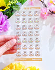Seal Sticker - Lil' Cinnamon's Foods - Transparent - SumLilThings