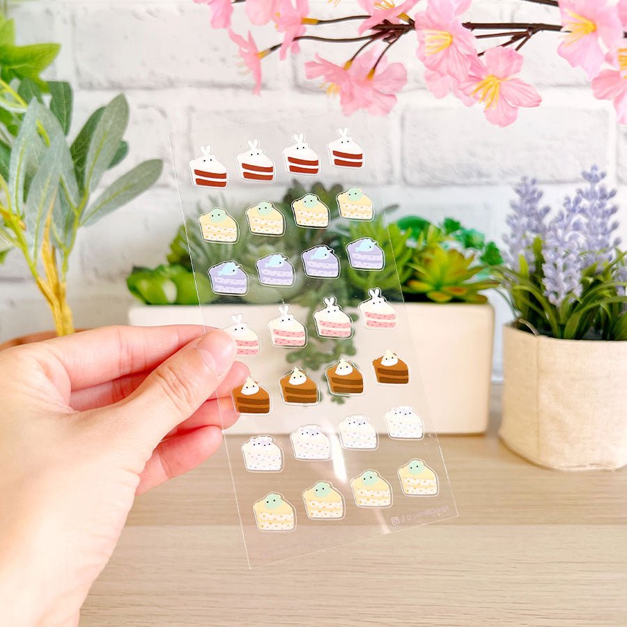 Seal Sticker - Lil' Cupcakes - Transparent - SumLilThings