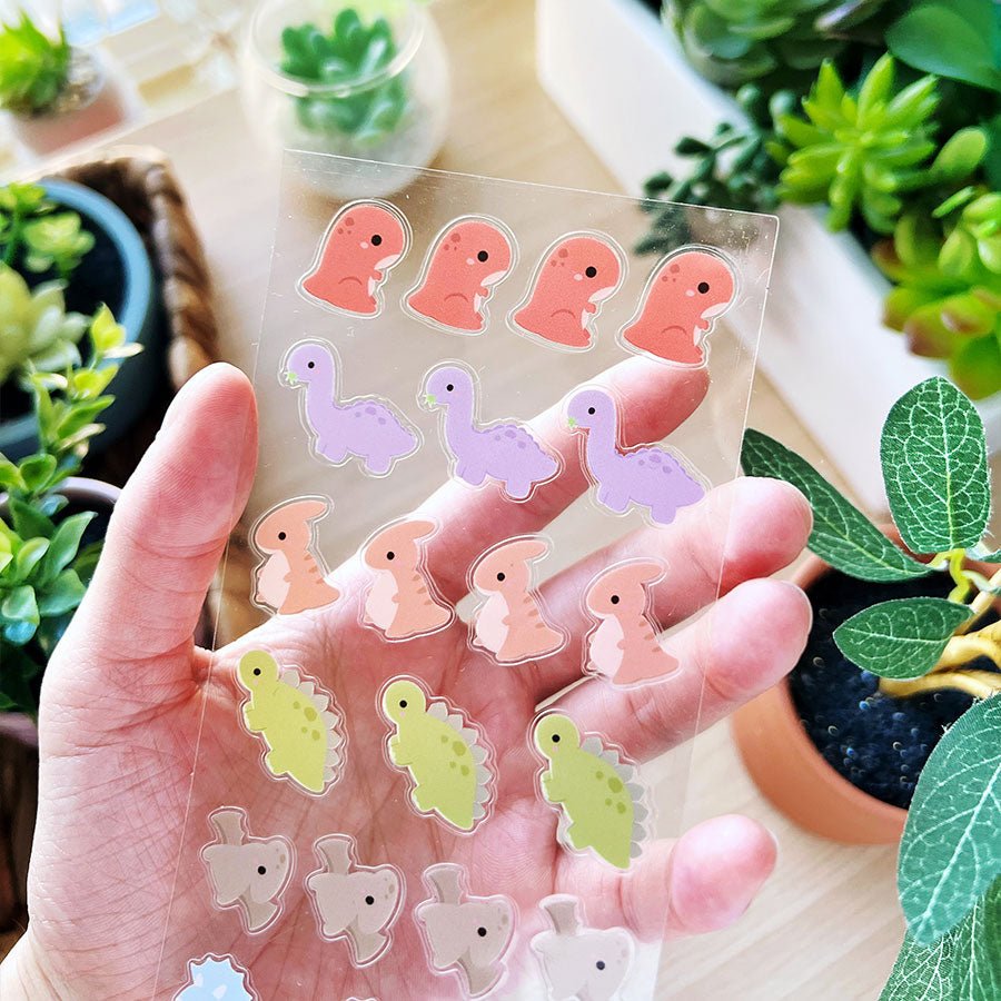 Seal Sticker - Lil' Dinohs - Transparent - SumLilThings