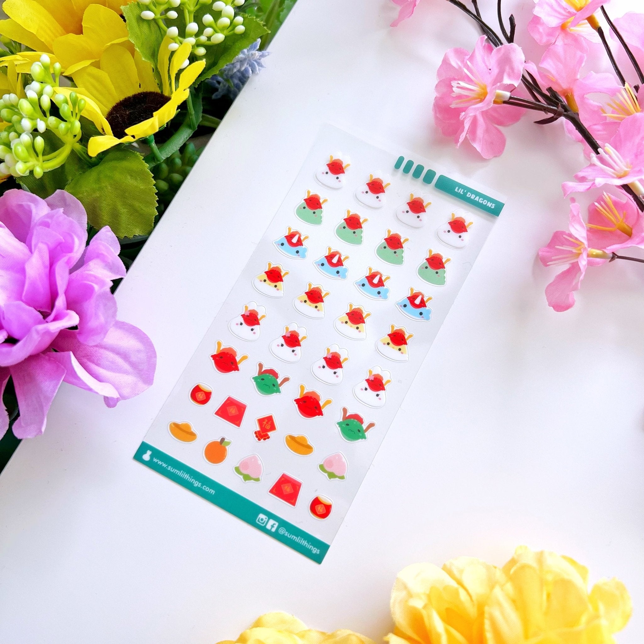 Seal Sticker - Lil' Dragon Dolls - Transparent - SumLilThings