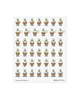 Seal Sticker - Lil' Greenhouse - Transparent - SumLilThings