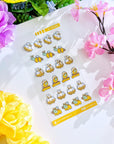 Seal Sticker - Lil' Honeybees - Transparent - SumLilThings
