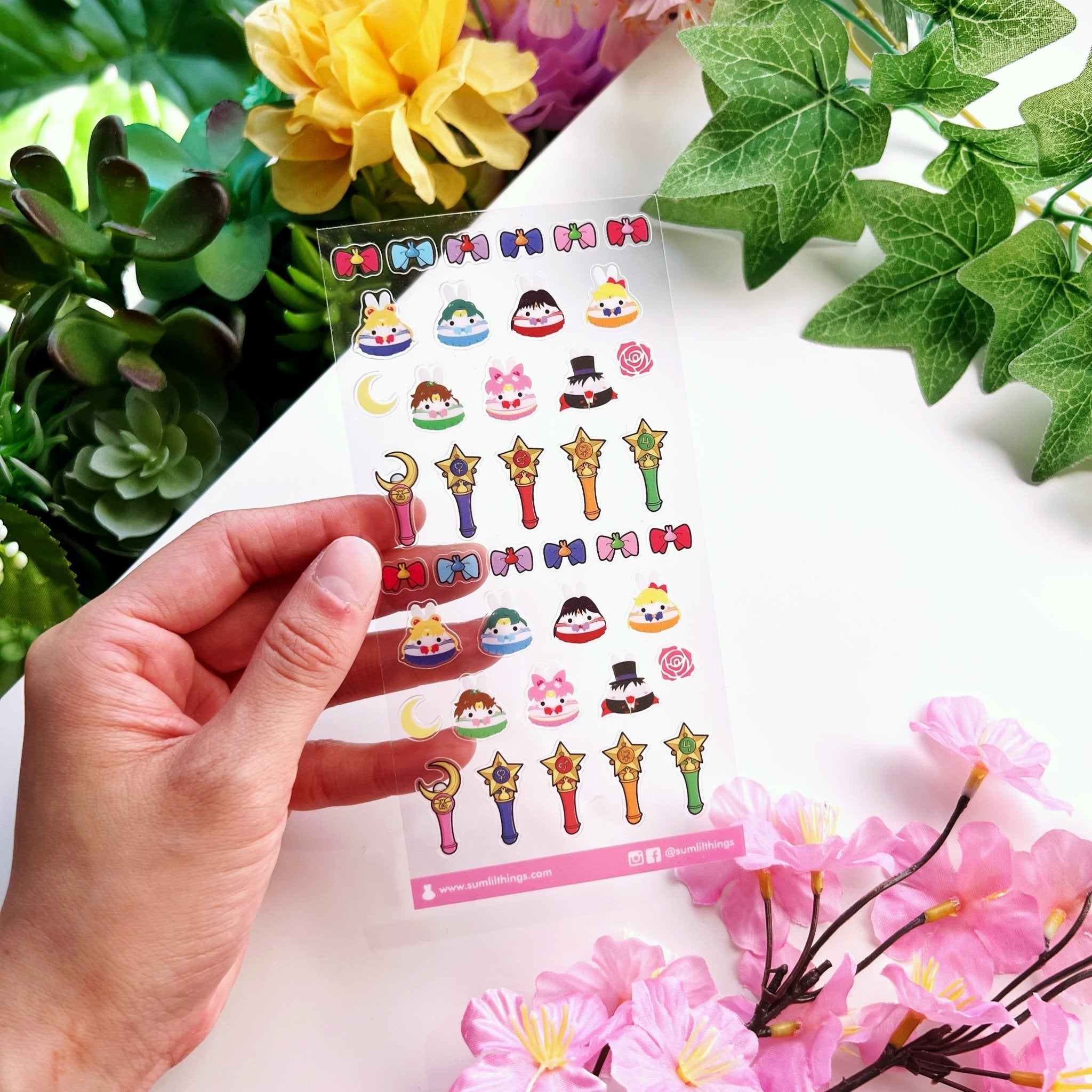 Seal Sticker - Lil' Sailor Scouts - Transparent - SumLilThings