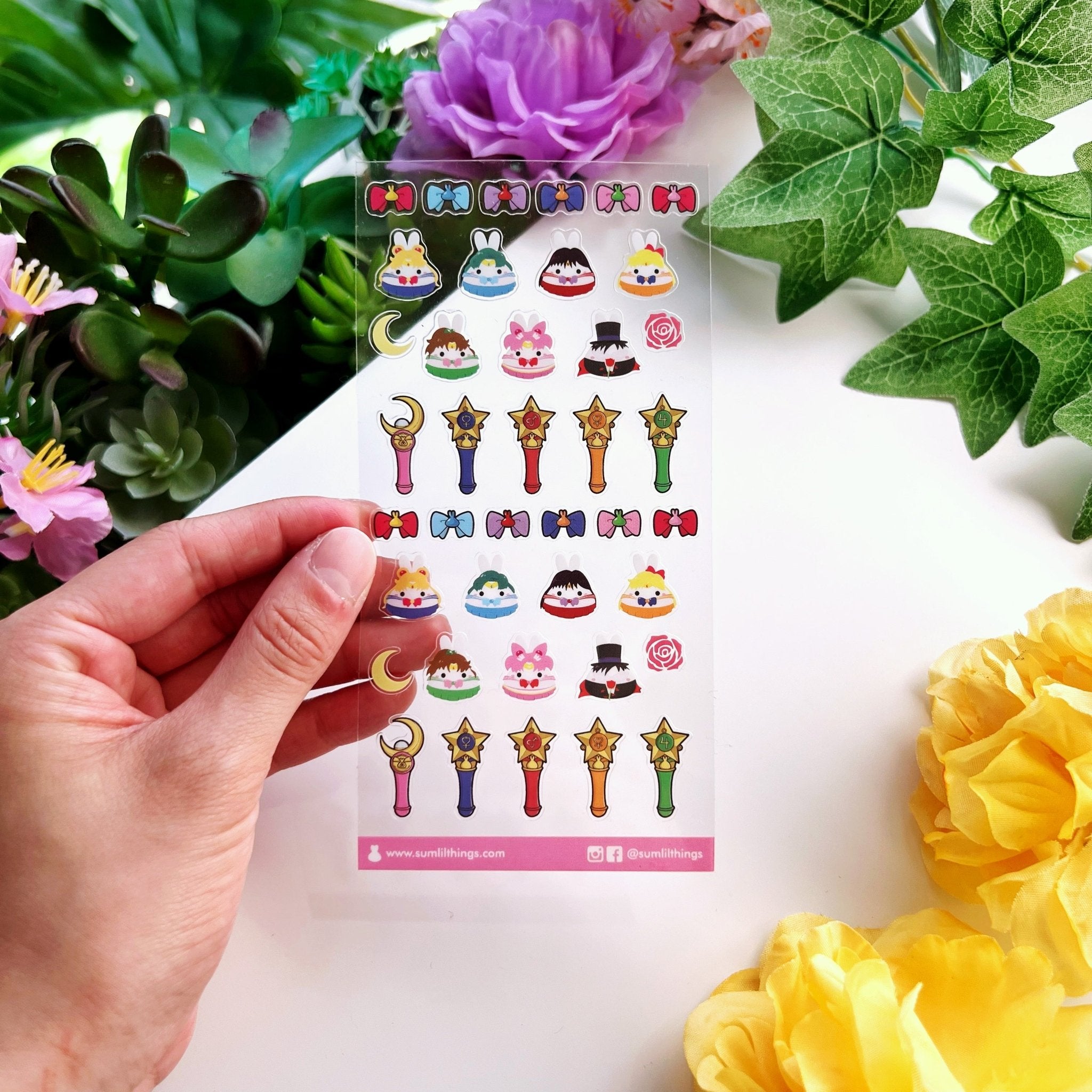 Seal Sticker - Lil' Sailor Scouts - Transparent - SumLilThings