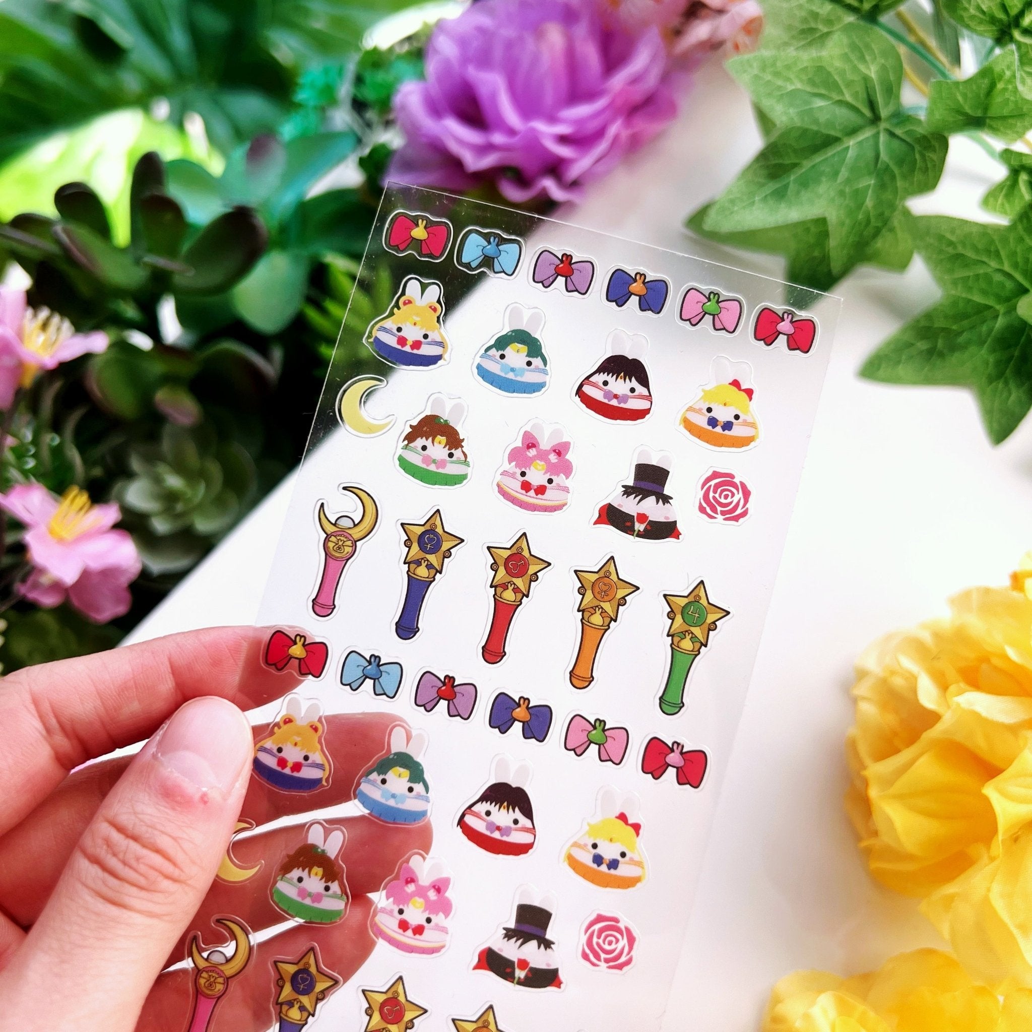 Seal Sticker - Lil' Sailor Scouts - Transparent - SumLilThings