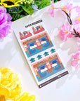 Seal Sticker - Lil' Vintage Train (Build Your Scene) - Matte - SumLilThings