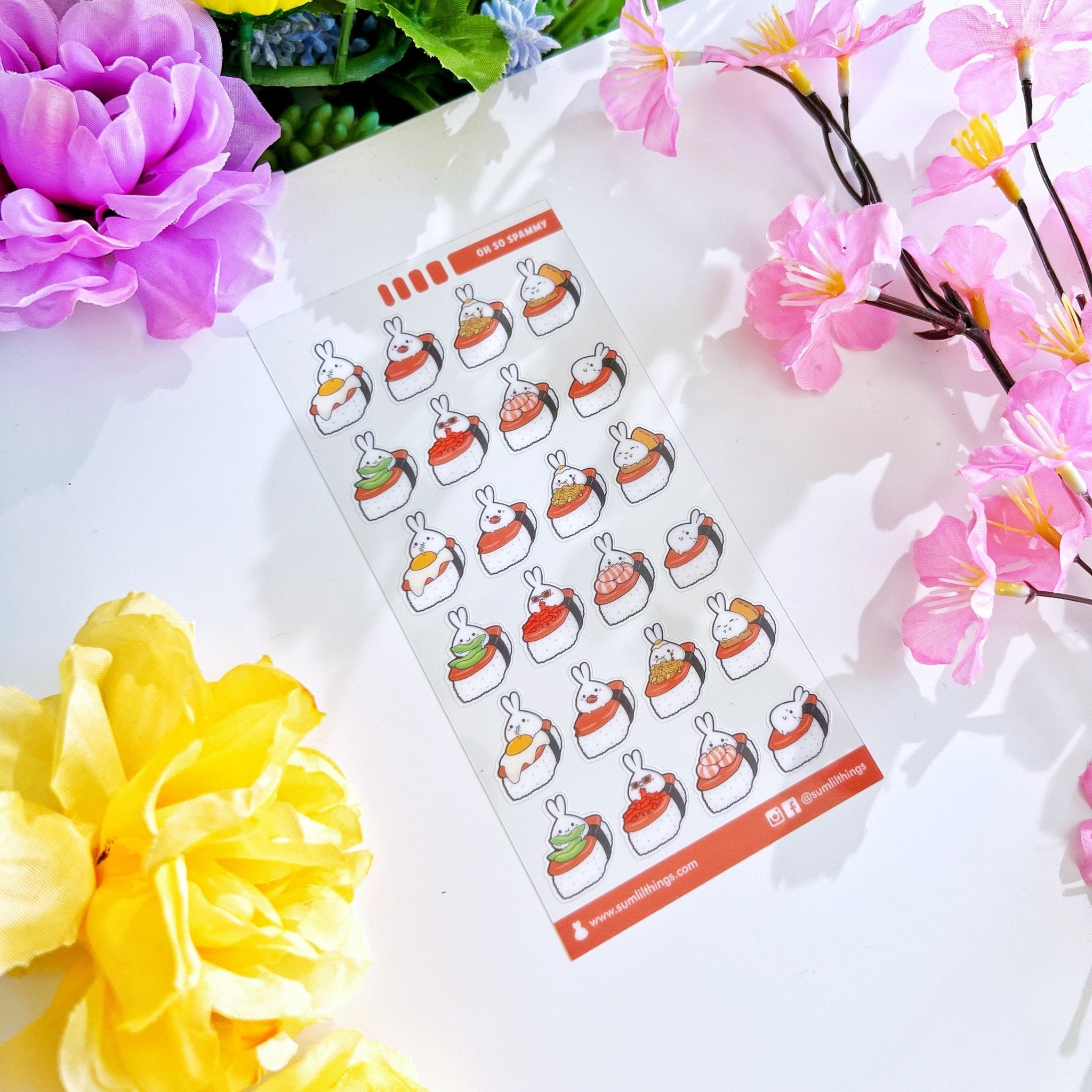 Seal Sticker - Oh So Spammy - Transparent - SumLilThings