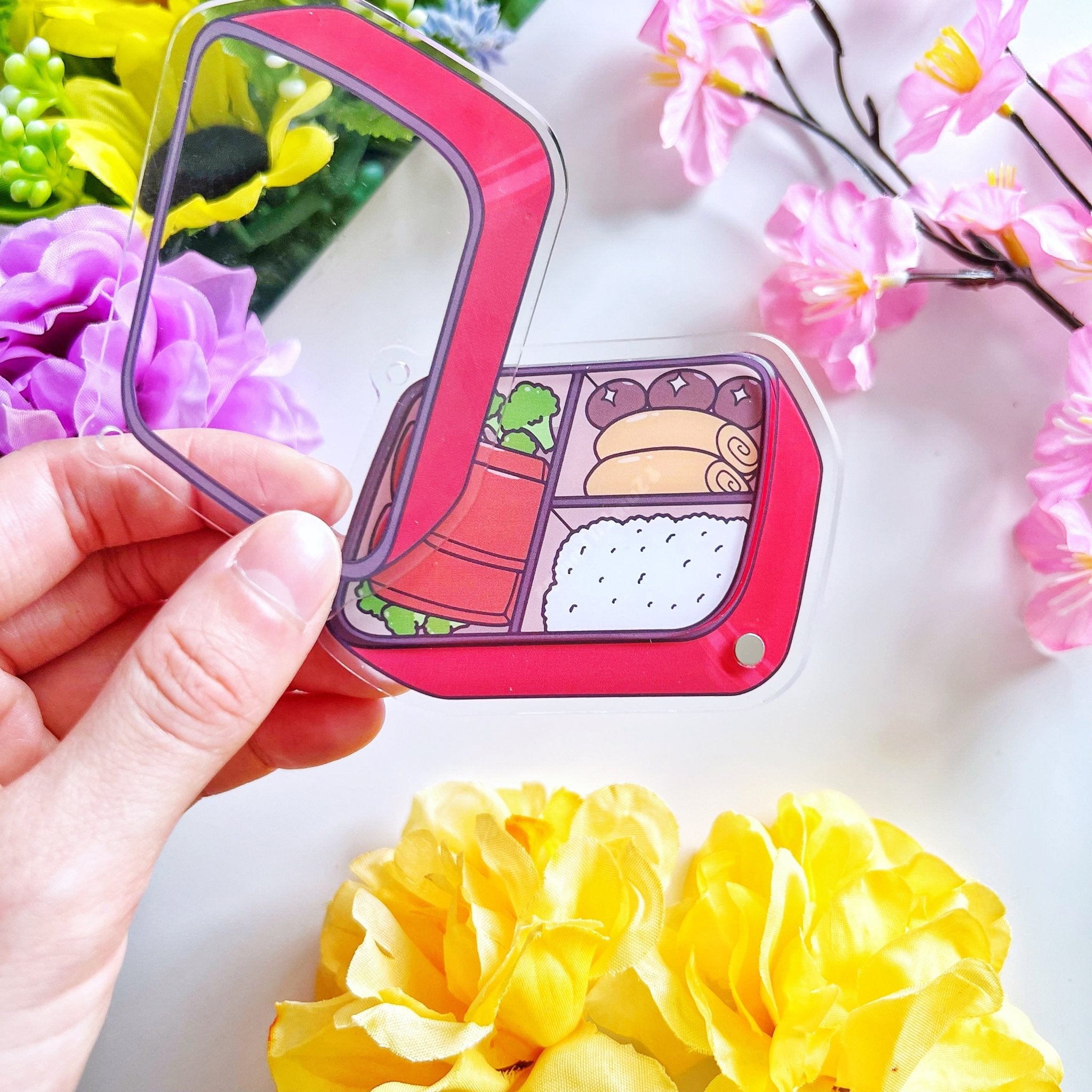 Shaker Keychain - Bento Box (Refillable) with Blind Bag - SumLilThings