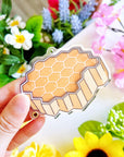 Shaker Keychain - Honeycomb (Refillable) with Blind Bag - SumLilThings