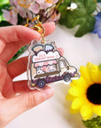 Shaker Keychain - Lil's Boba Truck - SumLilThings
