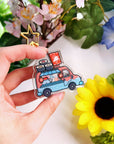 Shaker Keychain - Narnar's Sushi Truck - SumLilThings