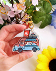 Shaker Keychain - Narnar's Sushi Truck - SumLilThings