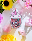 Shaker Keychain - Sakura Boba Cup (Refillable) with Blind Bag - SumLilThings