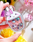 Shaker Keychain - Sakura Boba Cup (Refillable) with Blind Bag - SumLilThings