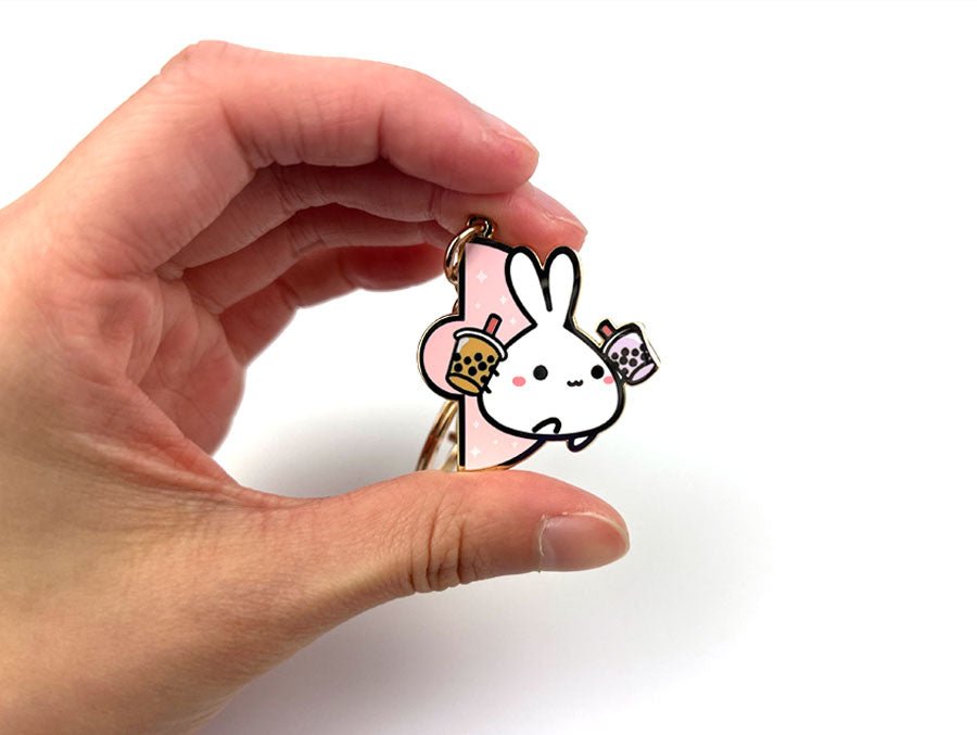 SLT x OMWL Hello Friends - Boba Run with Friends Keychain (Lil's Half) - SumLilThings