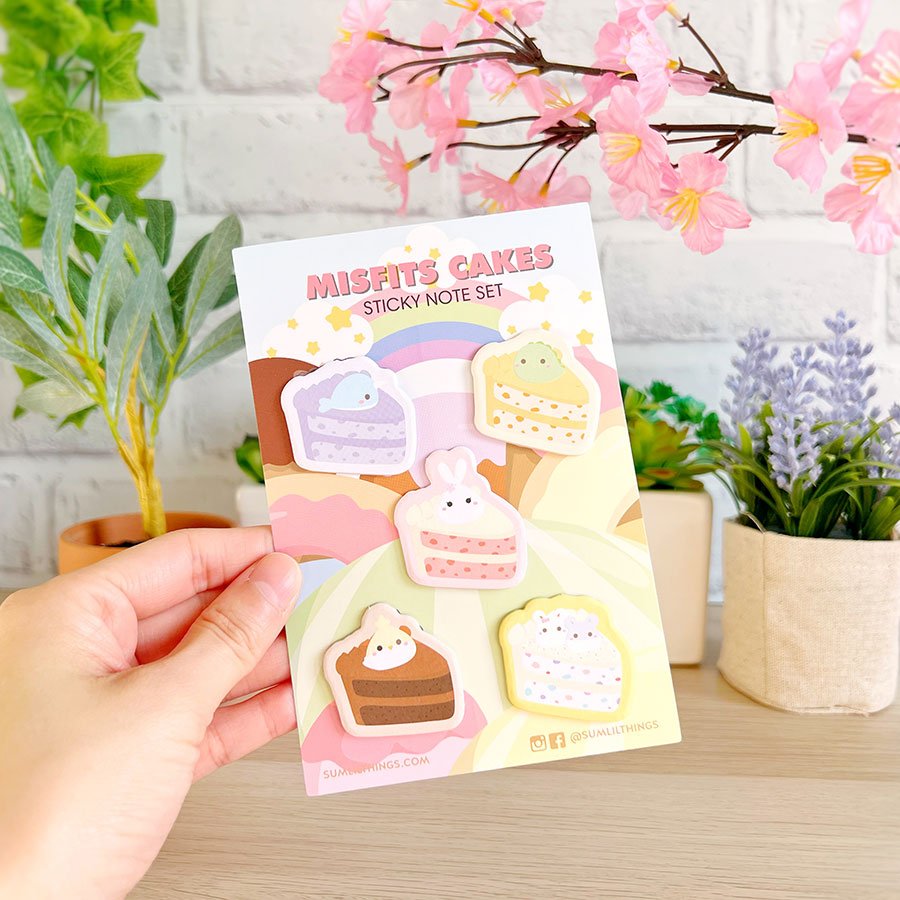 Sticky Notes - Lil' Cupcakes (Set of 5) - SumLilThings