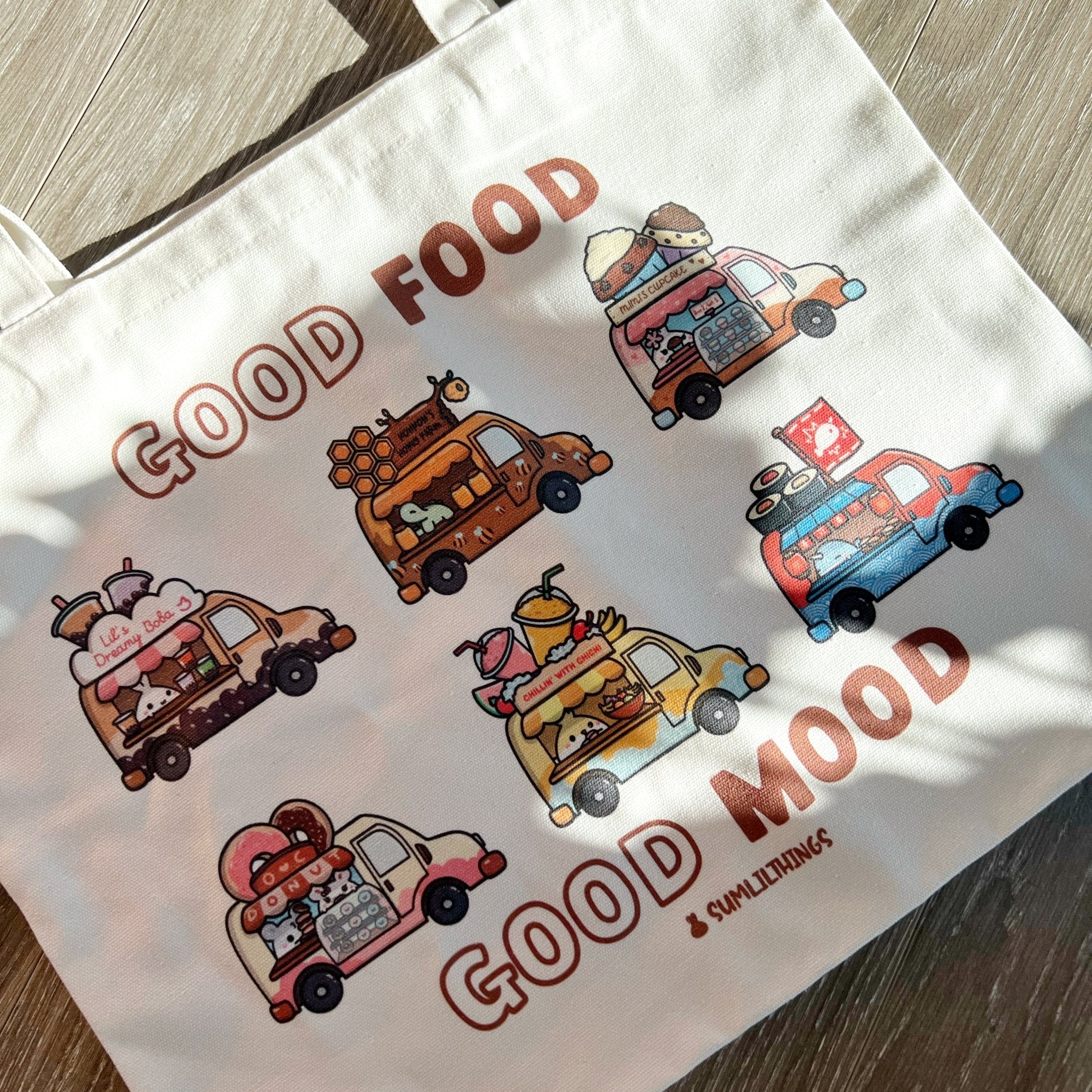 Tote Bag - Good Food Good Mood - SumLilThings