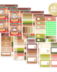 Vertical Kit - Lil' Dimsums (9 Pages) - Gold Foil - SumLilThings