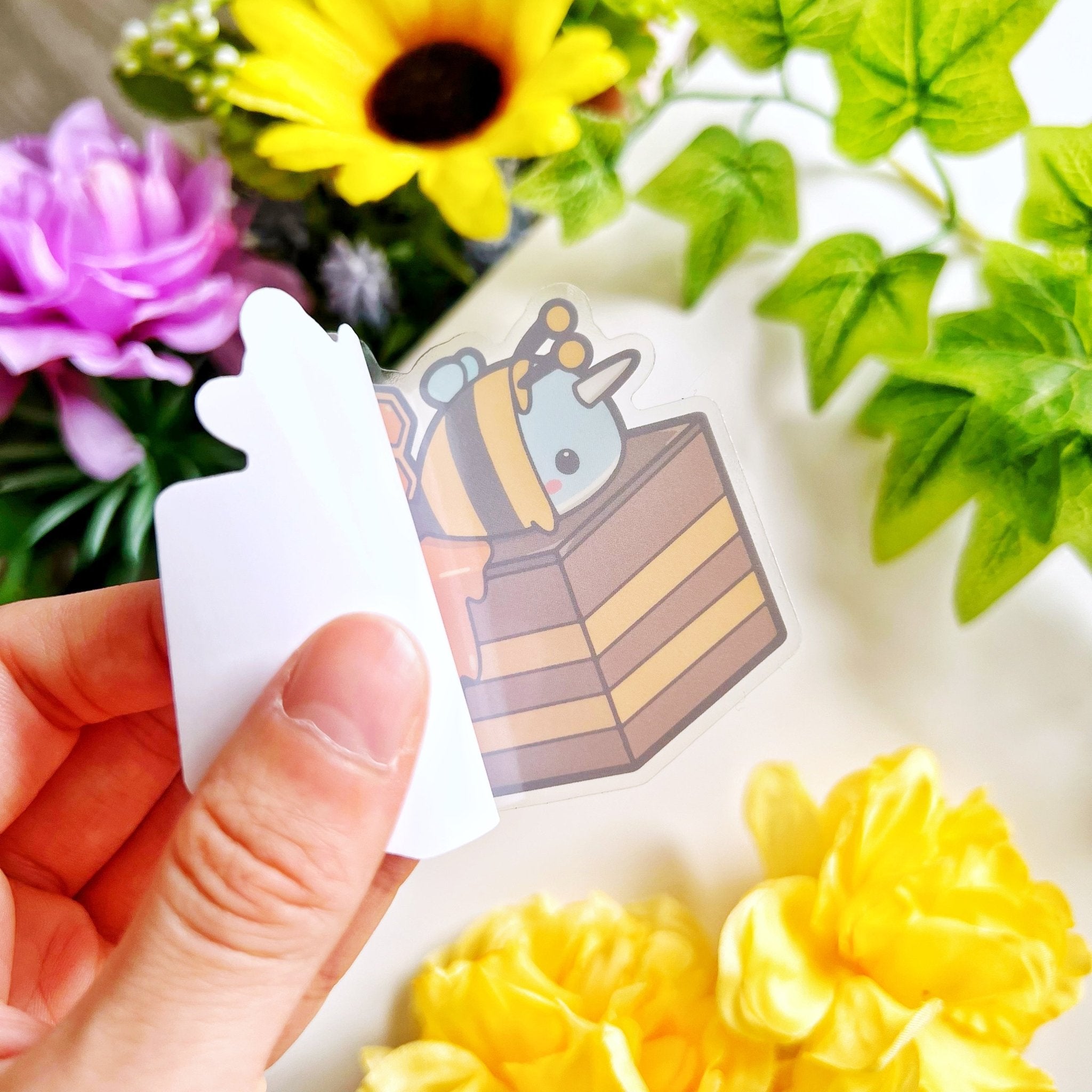 Vinyl Sticker - Honey Brick Bread Narnar (Transparent) - SumLilThings