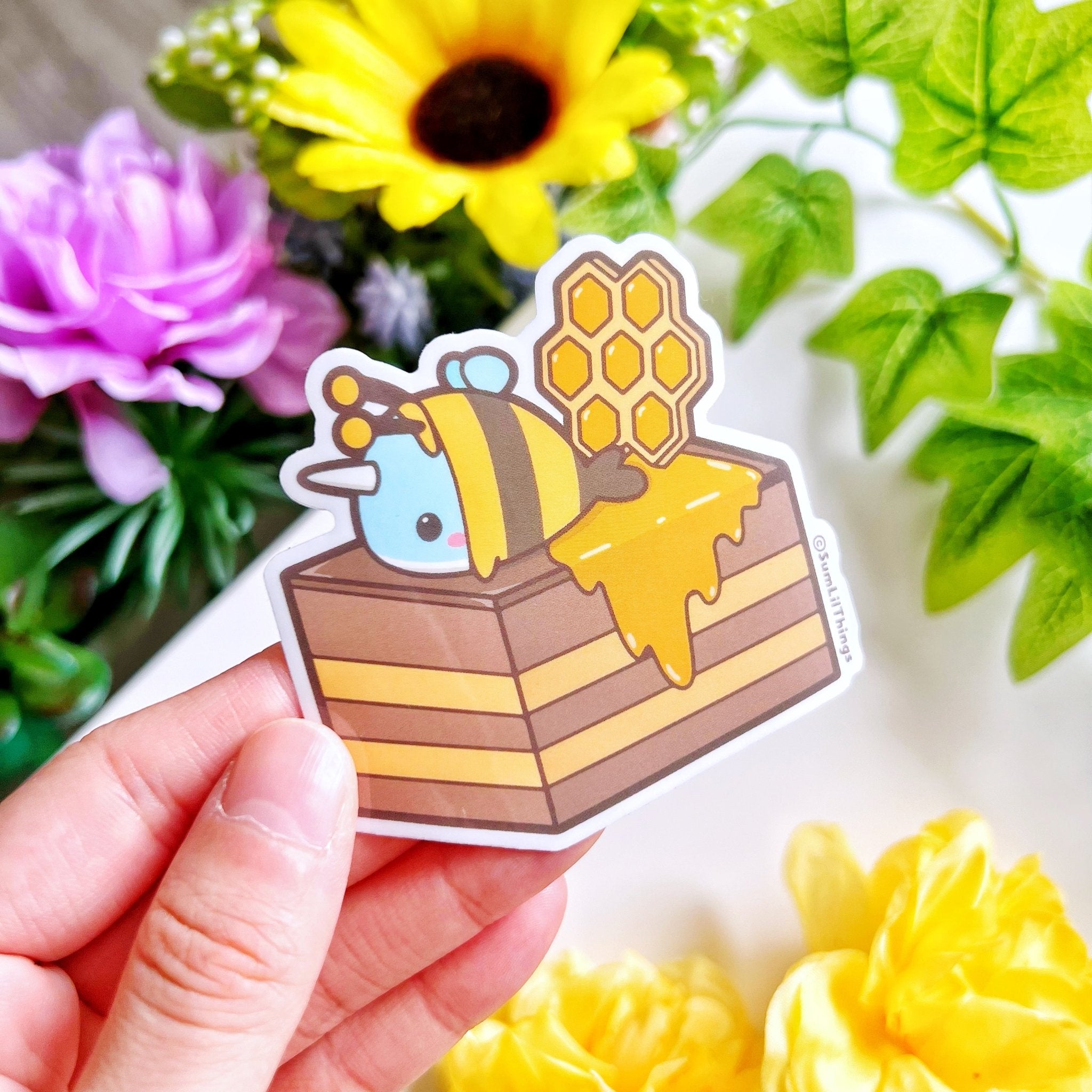Vinyl Sticker - Honey Brick Bread Narnar (Transparent) - SumLilThings