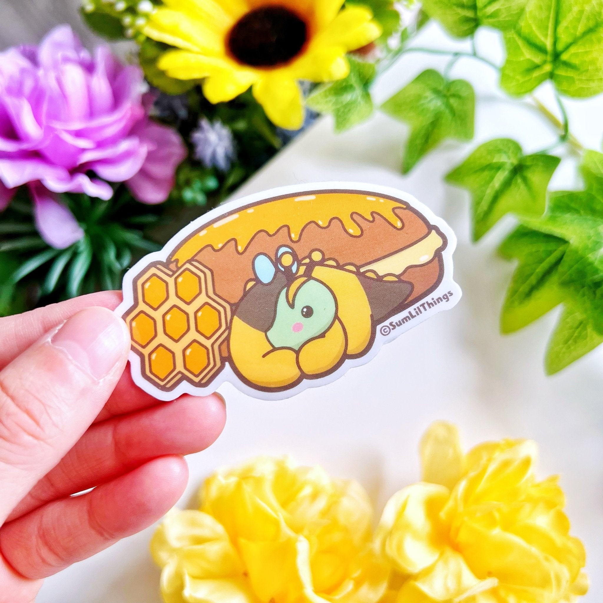 Vinyl Sticker - Honey Pastry Cream Nohnoh (Transparent) - SumLilThings