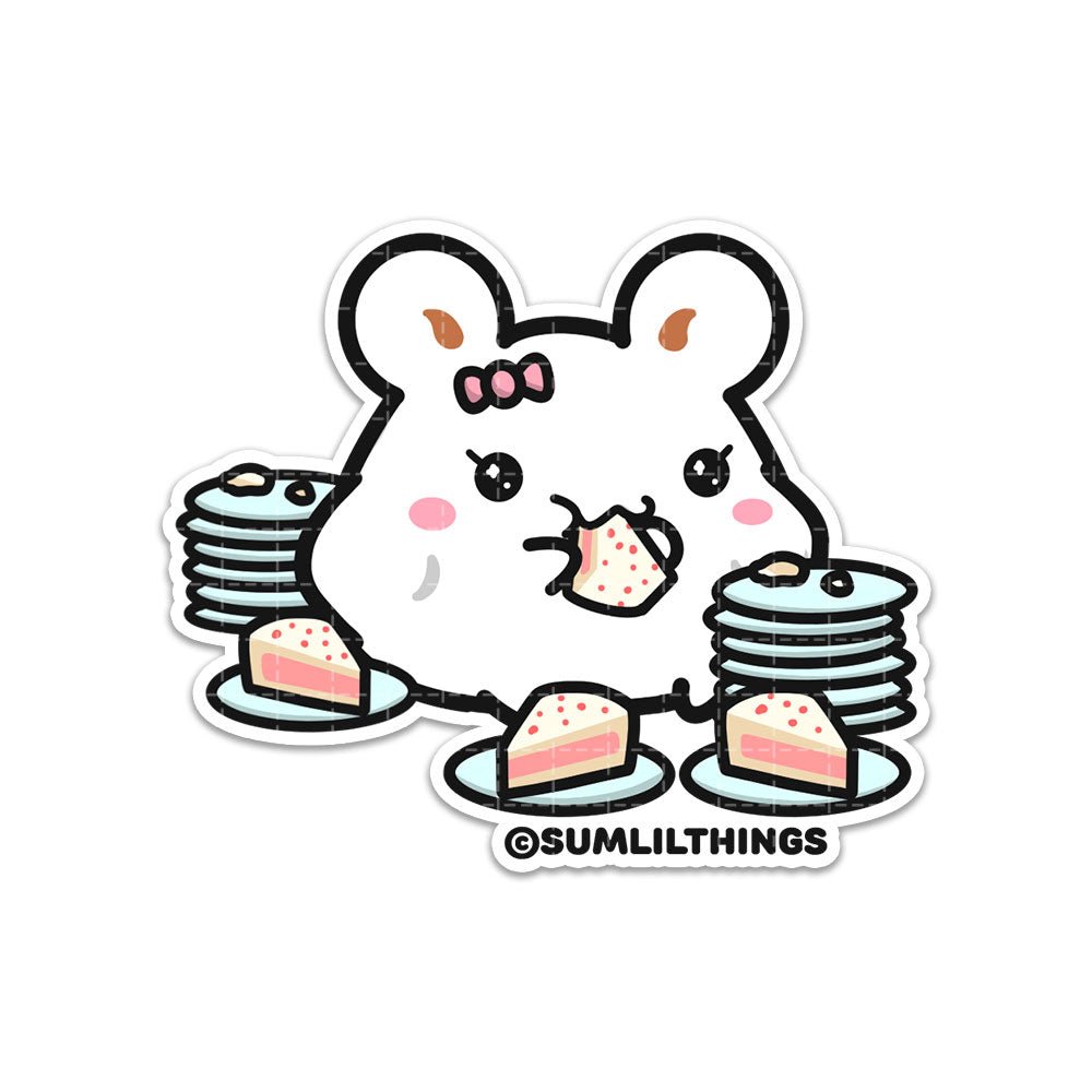 Vinyl Sticker - Indulging Cinnamon - SumLilThings