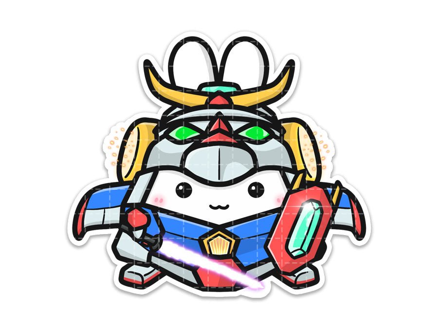 Vinyl Sticker - Kaiju Mecha - SumLilThings