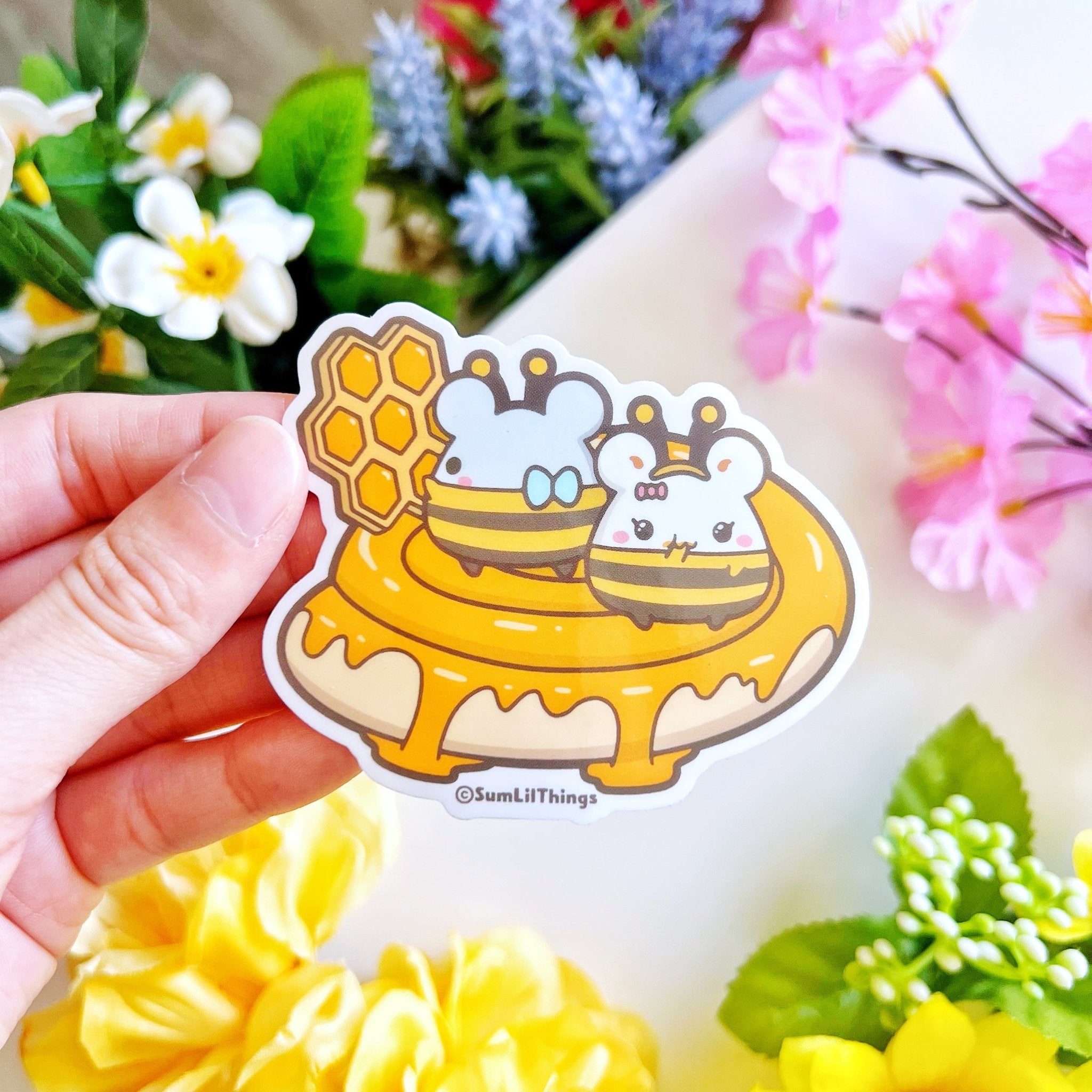 Vinyl Sticker - Lil' Honey Pastries Series (Set of 7) - SumLilThings