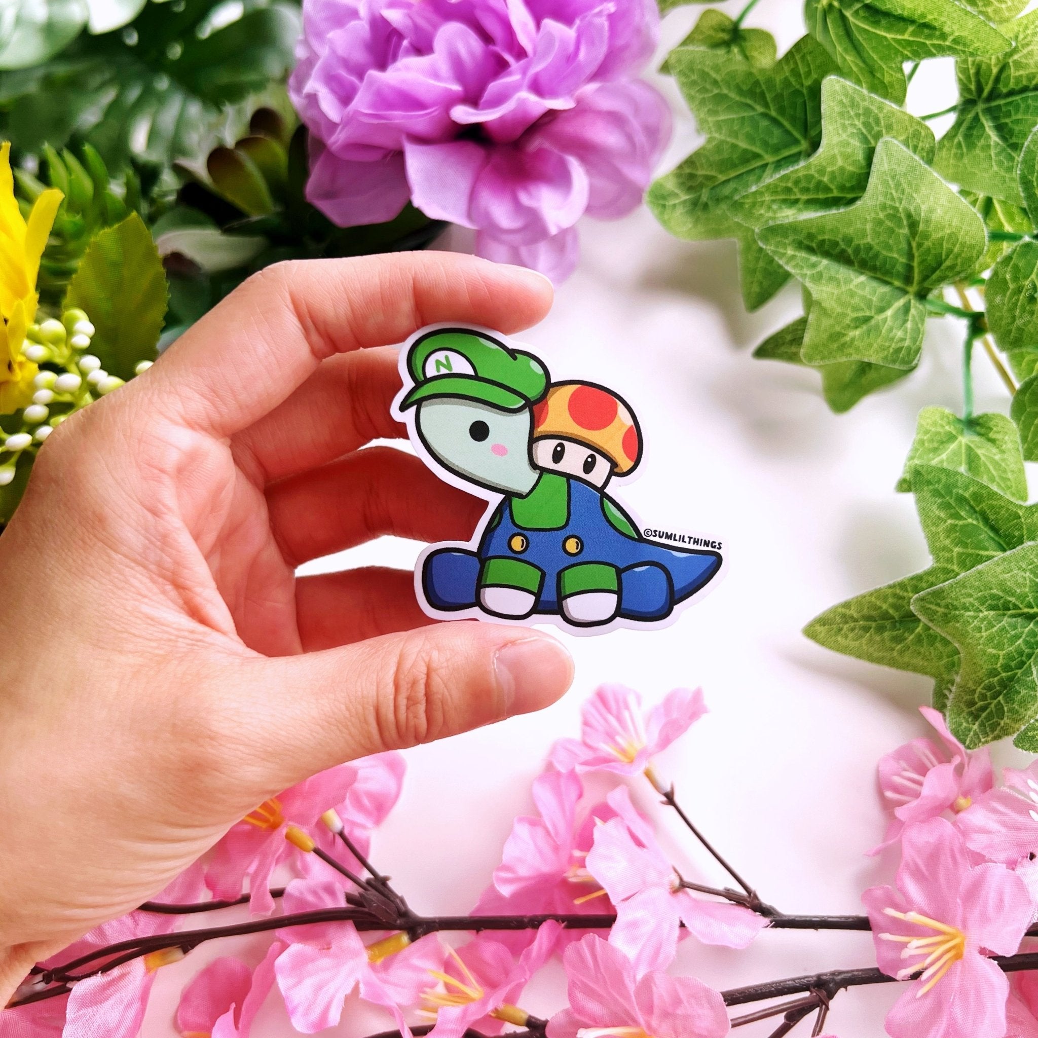 Vinyl Sticker - Luigi Nohnoh - SumLilThings