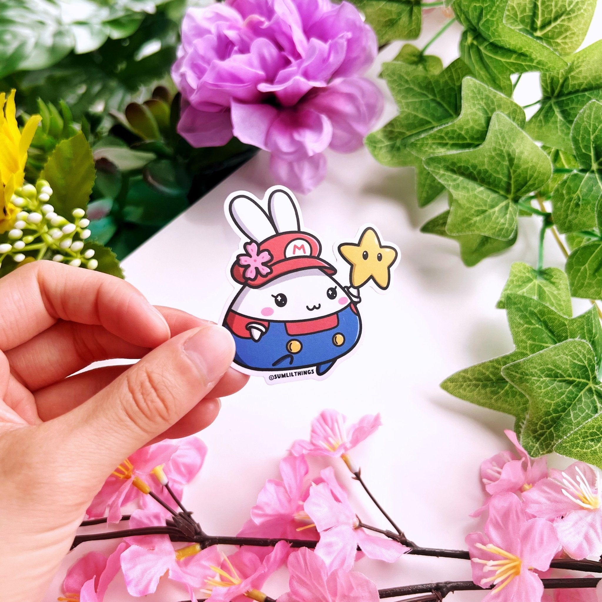 Vinyl Sticker - Mario Mimi - SumLilThings