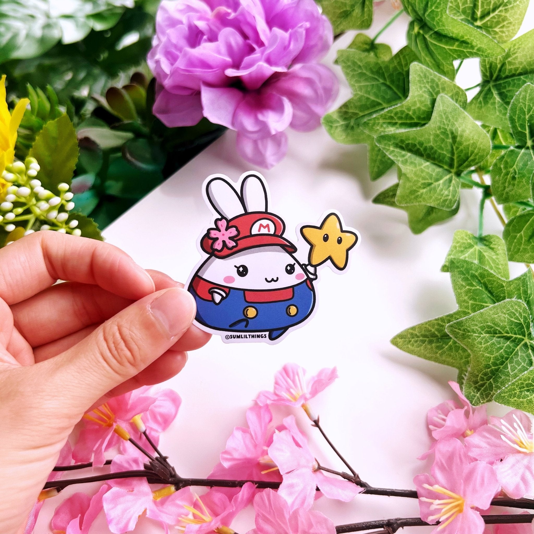 Vinyl Sticker - Mario Mimi - SumLilThings