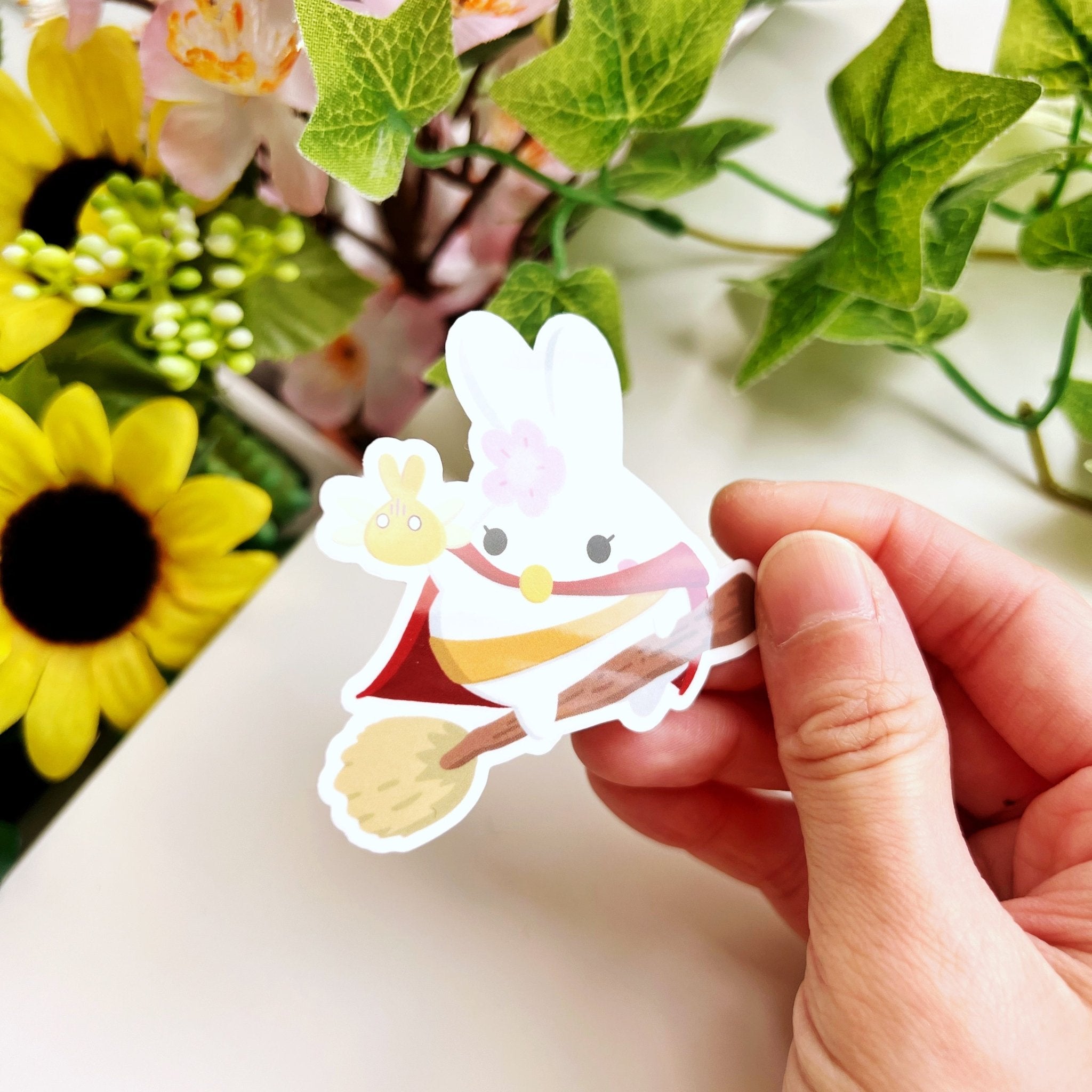 Vinyl Sticker - Mimi's Broom Ride - SumLilThings