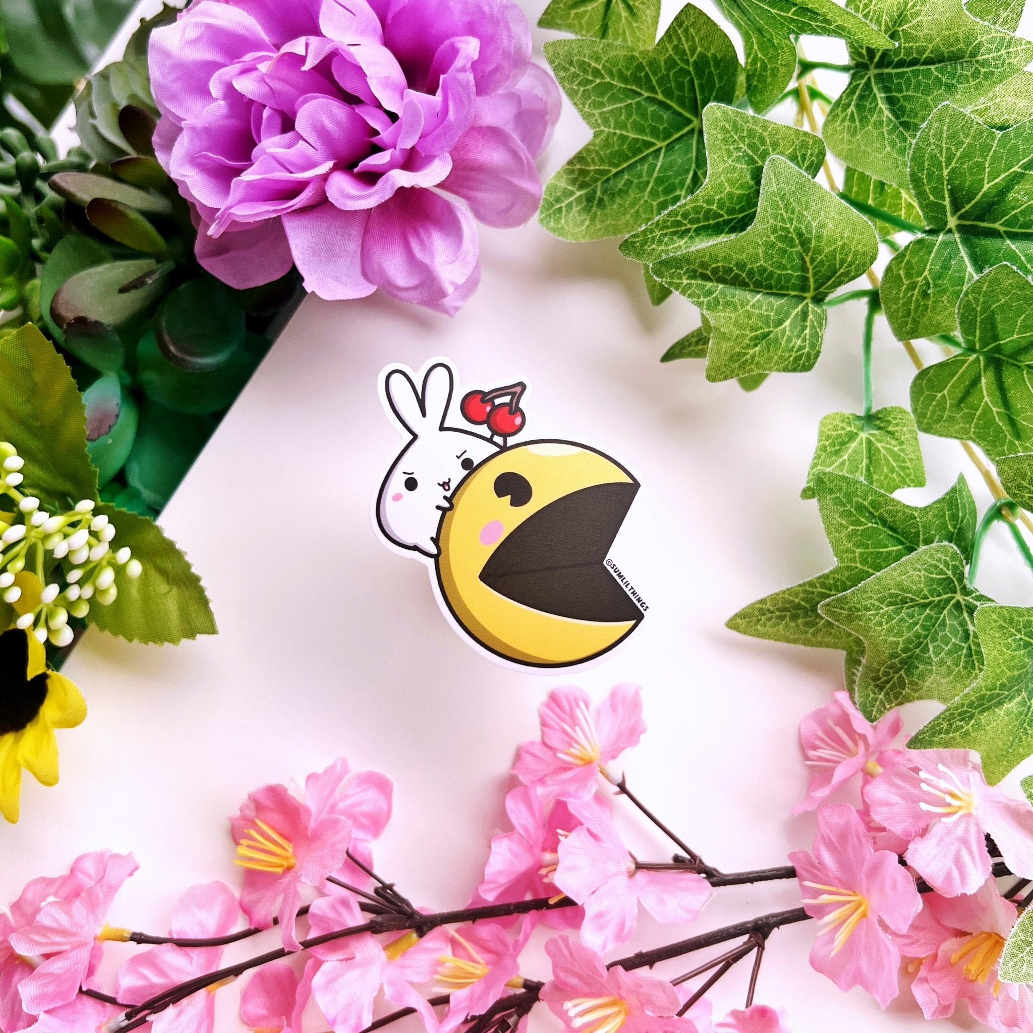 Vinyl Sticker - PacMan Lil - SumLilThings