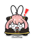 Vinyl Sticker - Spy Family (Anya Shock!) - SumLilThings