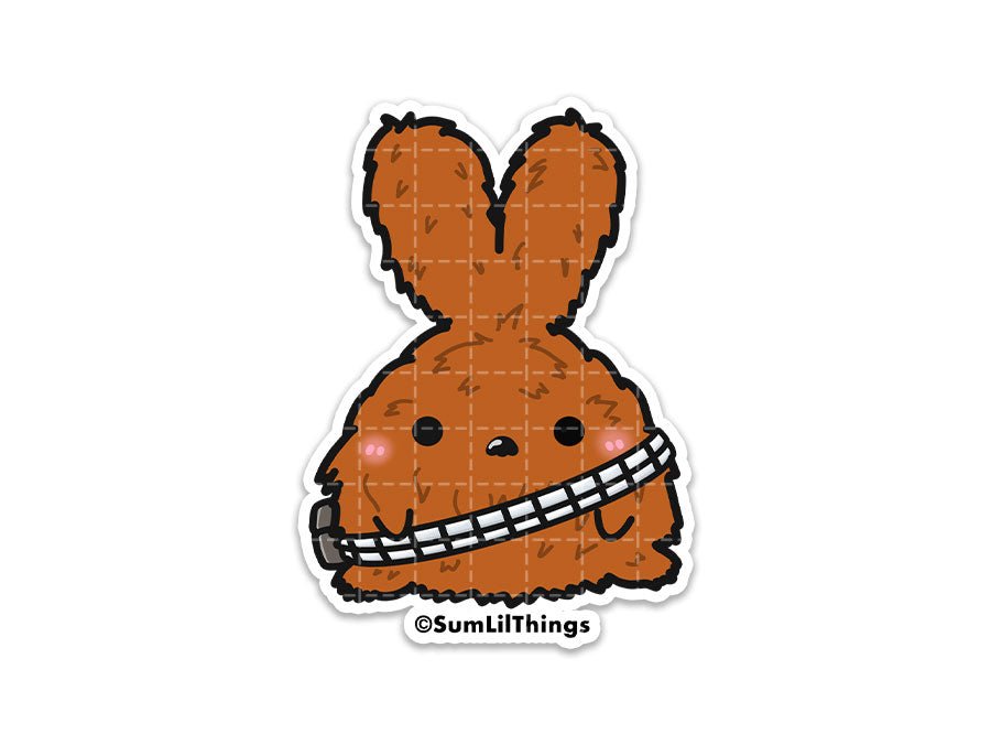 Vinyl Sticker - Star Wars Chewy - SumLilThings