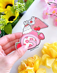 Vinyl Sticker - Strawberry Shortcake (Transparent) - SumLilThings