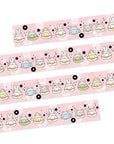 Washi Tape - Bakery Friends - Holo Gold Foil (Set of 2) - SumLilThings