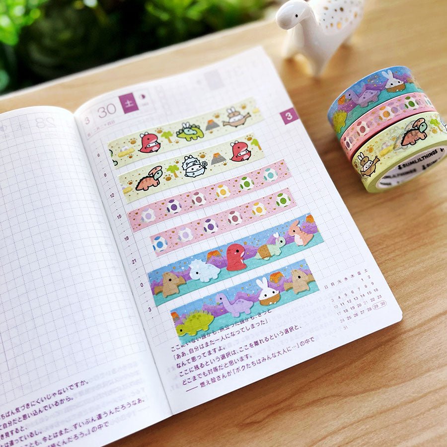 Washi Tape - Dinohland Collection - SumLilThings