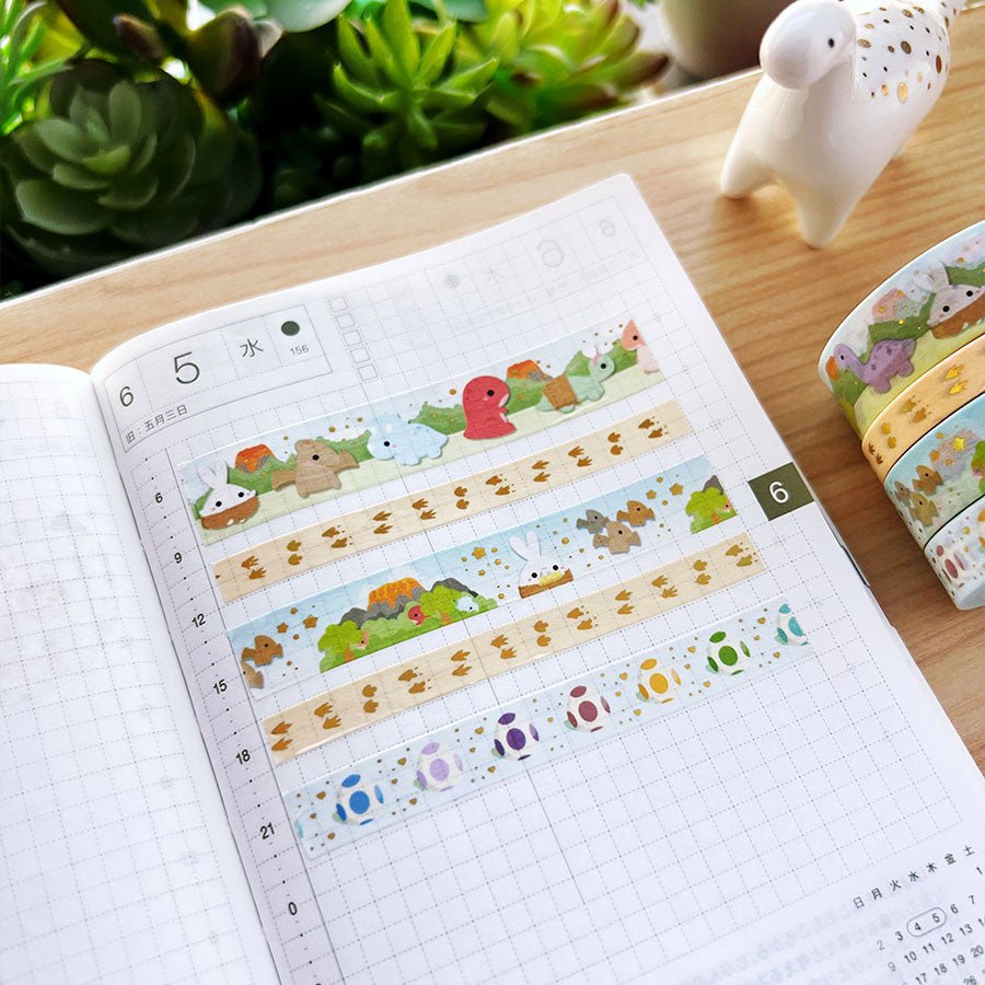 Washi Tape - Dinohland Collection - SumLilThings