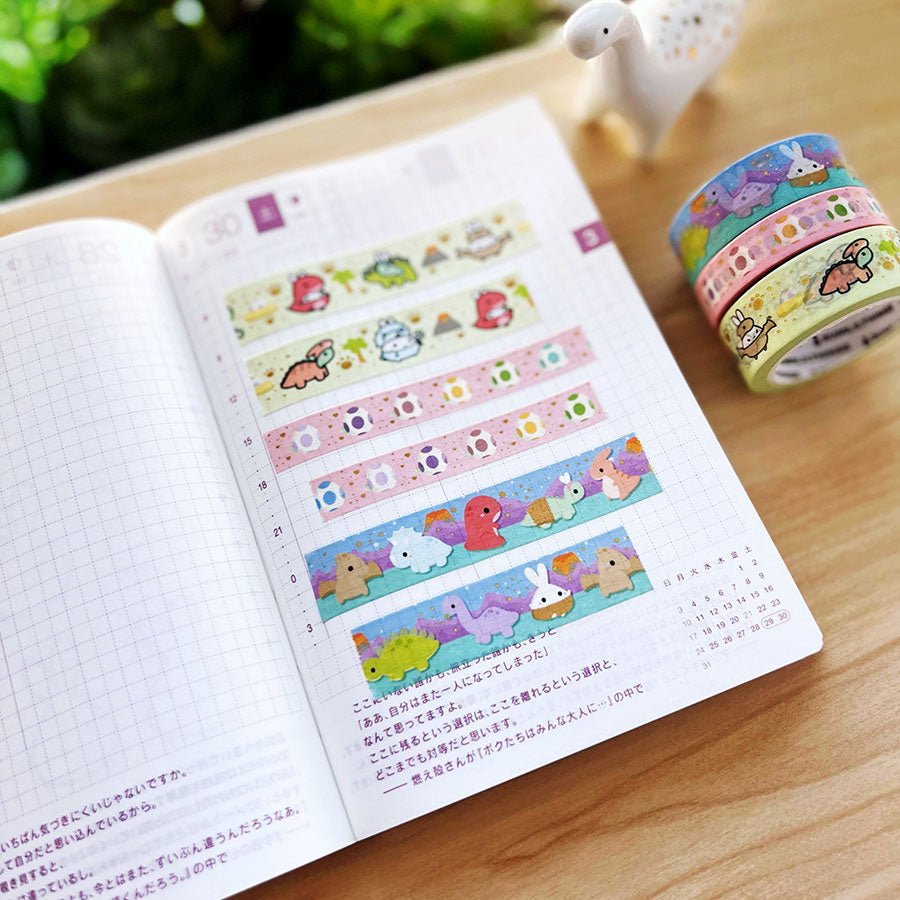 Washi Tape - Dinohland Collection - SumLilThings