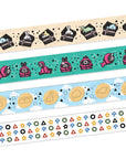 Washi Tape - Lil Children's Game - Gold Foil - (Set of 4) - SumLilThings