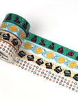 Washi Tape - Lil Children's Game - Gold Foil - (Set of 4) - SumLilThings