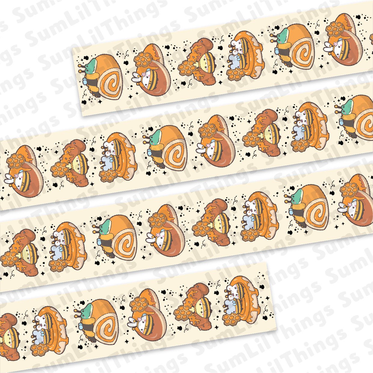 Washi Tape - Lil' Honey Pastries Collection - SumLilThings